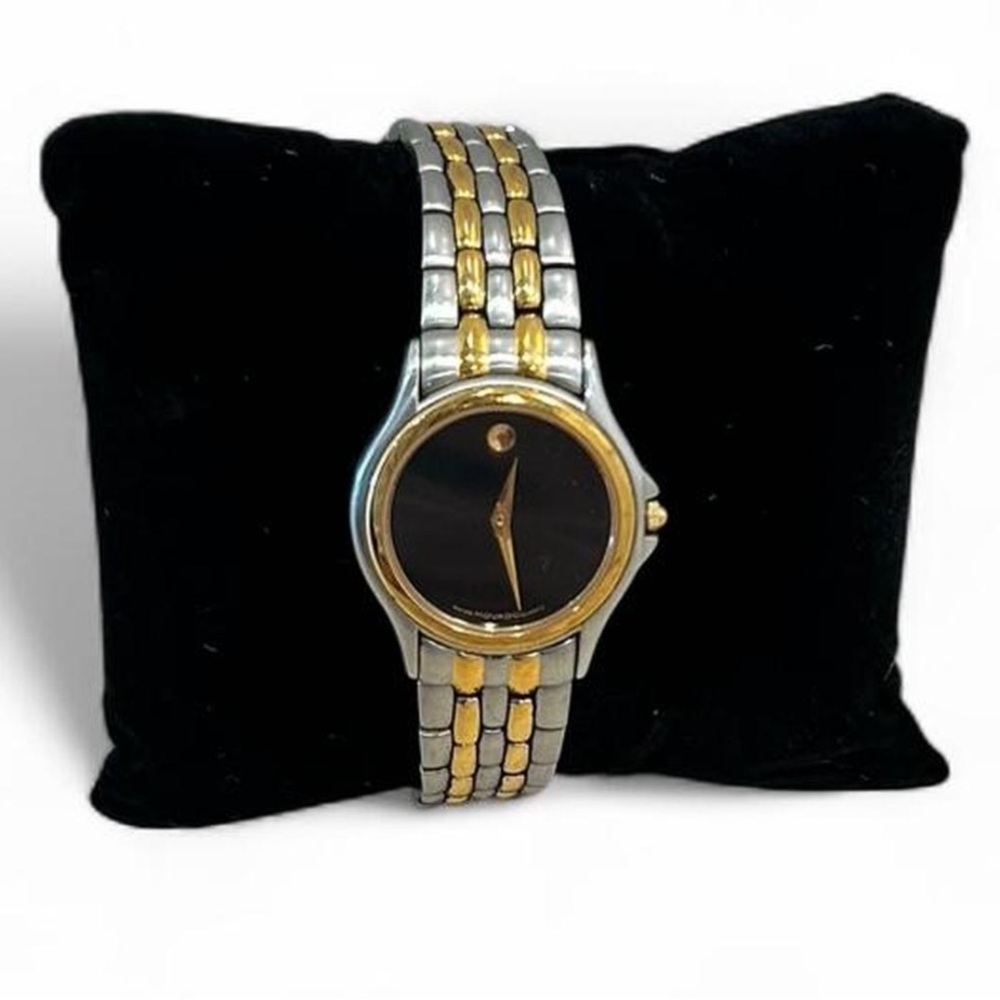 Movado Museum Collection Two Tone Vintage Womenโs Watch